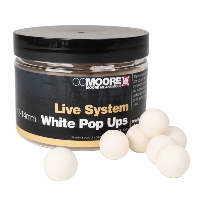 CC Moore Live System White Pop Ups