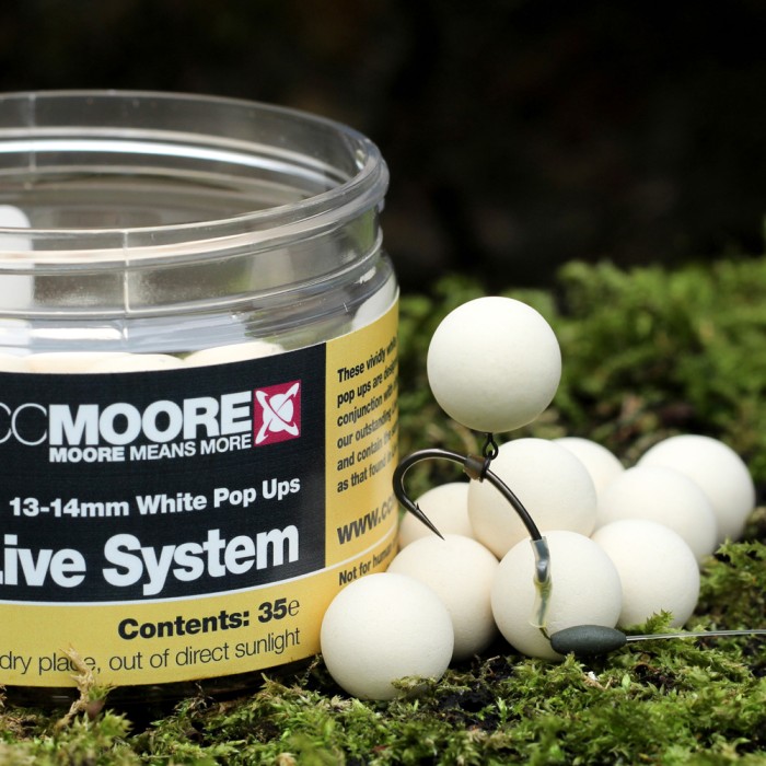 CC Moore White Pop Ups 13-14mm