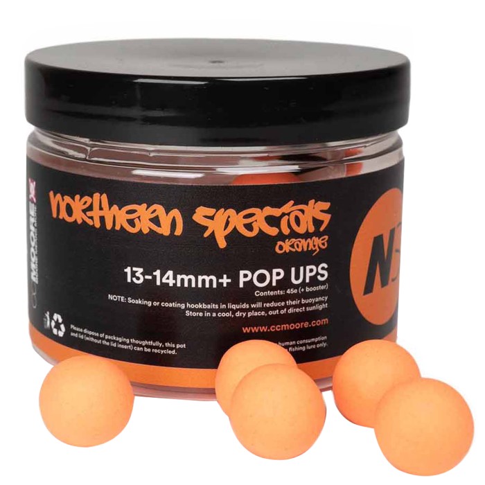 CC Moore NS1+ Orange pop Ups 13-14mm
