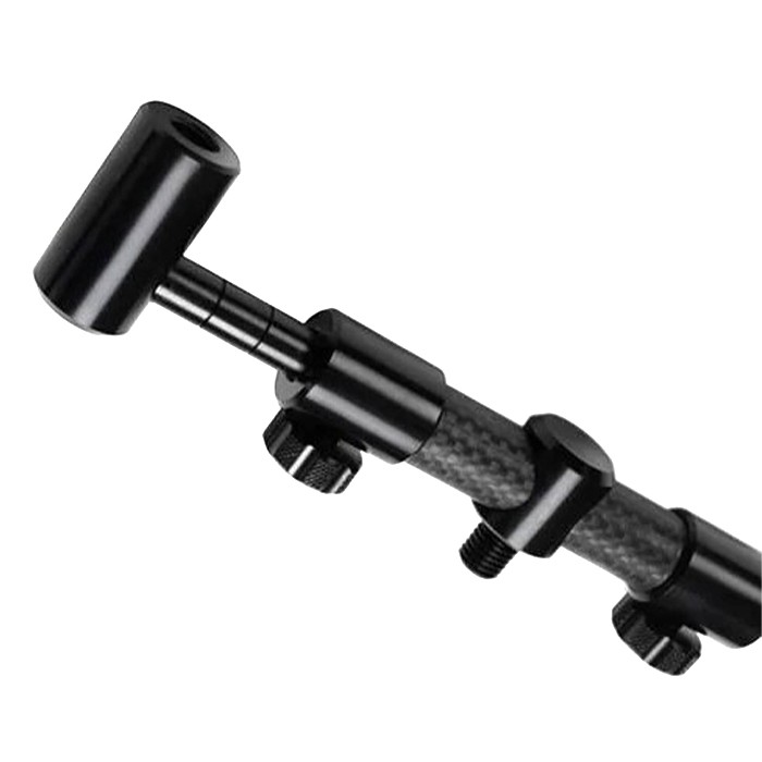 Century Carbon Stealth Chunky Adjustable 2 Rod Fishing Buzz Bars Close Up 1