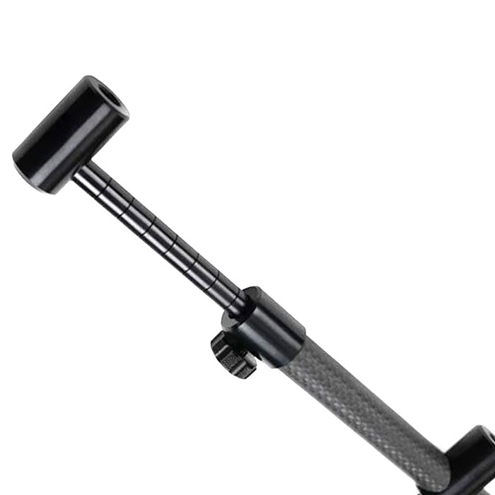 Century Carbon Stealth Chunky Adjustable 3 Rod Fishing Buzz Bars Close Up 1