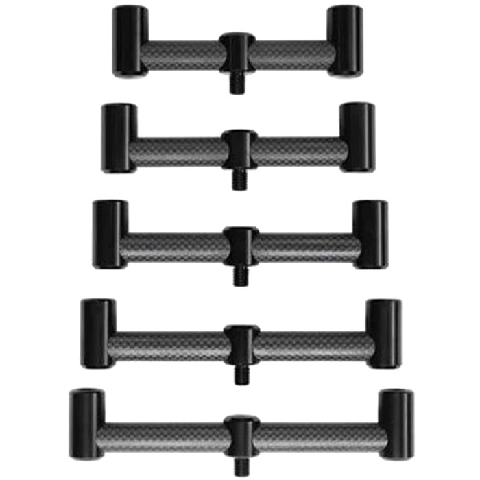 Century Carbon Stealth Chunky Fixed 2 Rod Fishing Buzz Bars