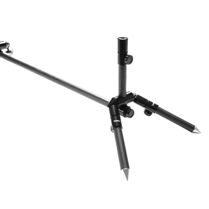 Century Close Quarter Carbon Compact Fishing Rod Pod Close Up 1