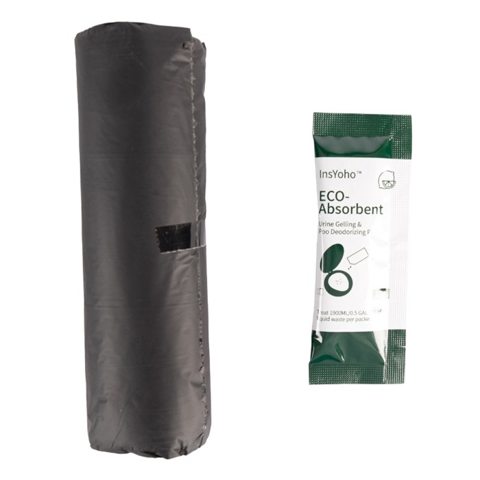 Wolf Compact Loo Waste Bags & Chemical