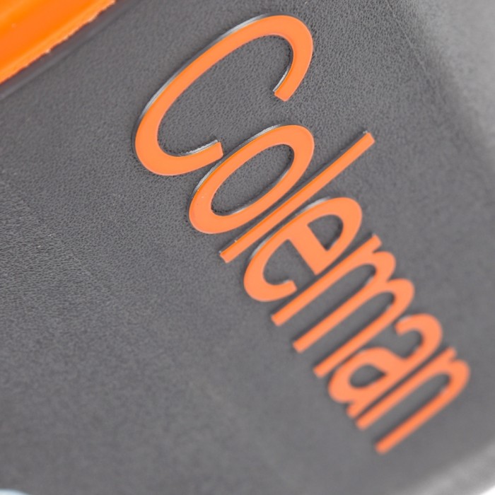 Coleman 50Qt Xtreme Wheeled Tricolour Cooler Close Up