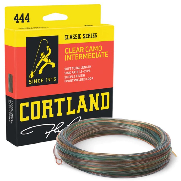 Cortland 444 Intermediate Sub-Surface Clear Camo Fly Line