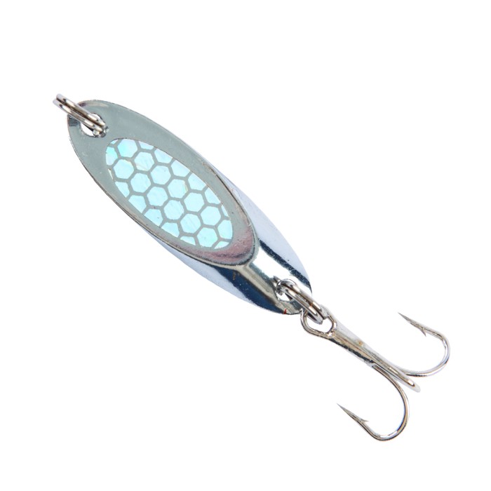 Cow & Rawle Casting Wedge Fishing Lure Silver/Hologram 1