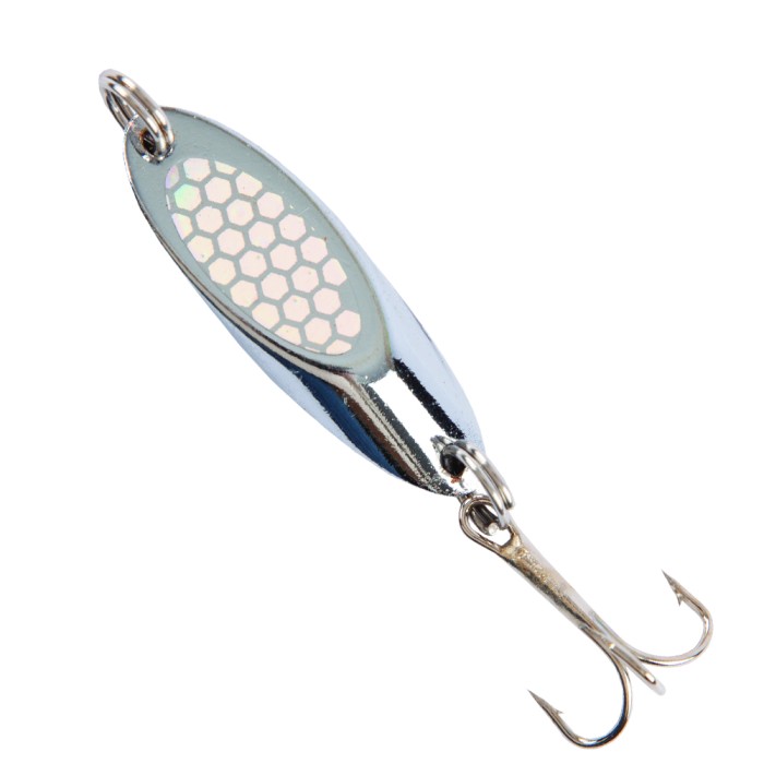 Cow & Rawle Casting Wedge Fishing Lure Silver/Hologram 2
