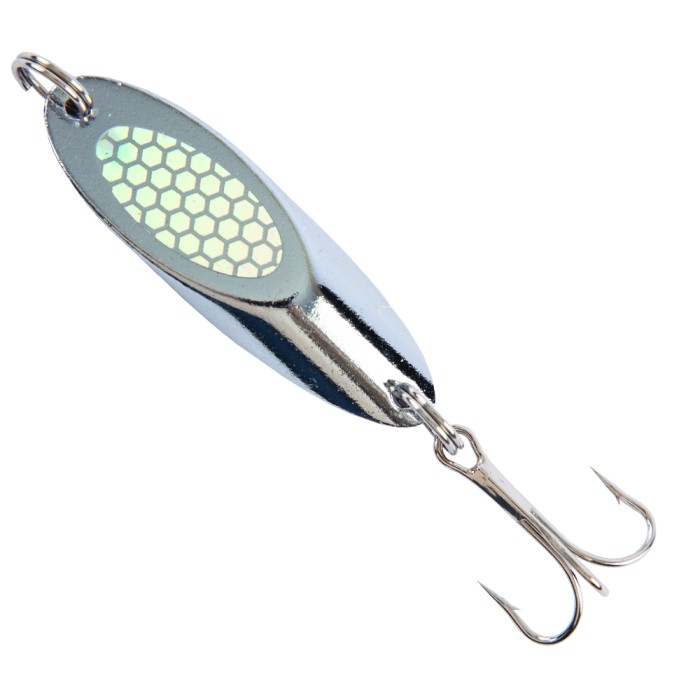 Cow & Rawle Casting Wedge Fishing Lure Silver/Hologram 3