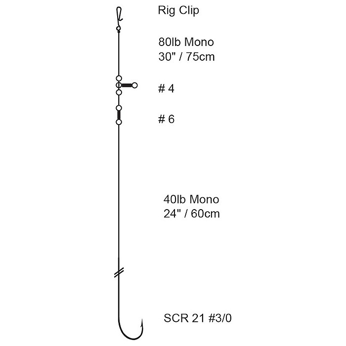 Cox & Rawle Cod / Bass Rig