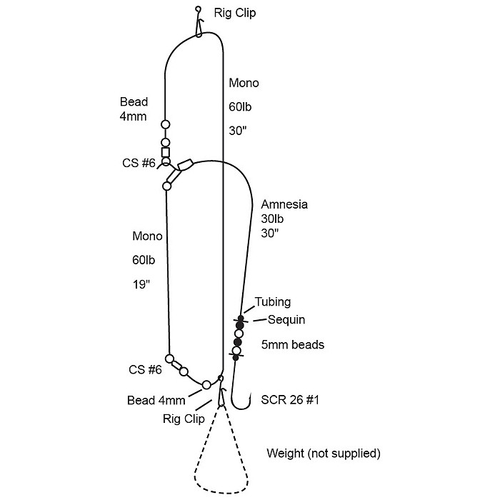 Cox & Rawle Plaice Beach Rig