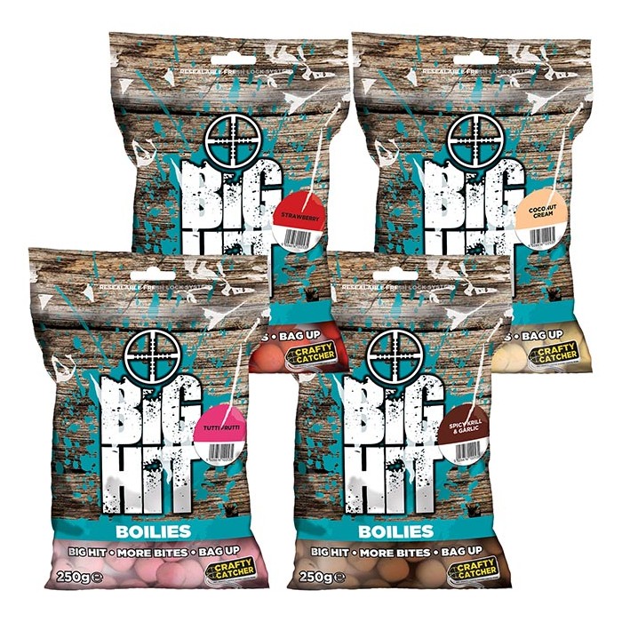 Crafty Catcher Big Hit Boilies 250g
