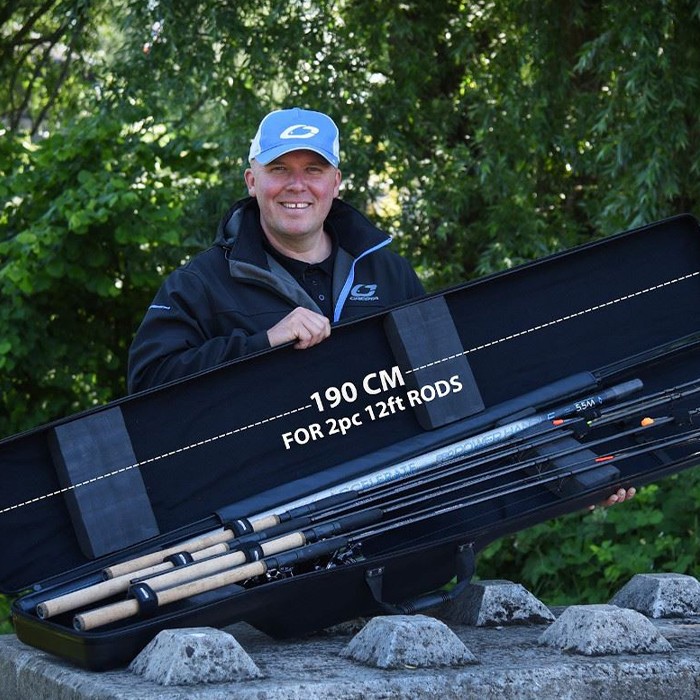 Cresta Identity Protect Case Rod & Reel Compact 190cm