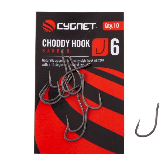 Cygnet Choddy Barbed Fishing Hooks 4