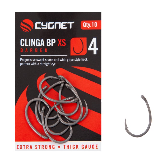 Cygnet Clinga BP XS Barbed Fishing Hooks 2