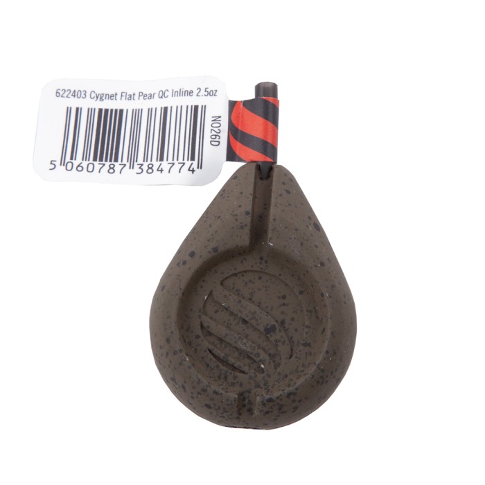 Cygnet Flat Pear QC Inline Fishing Leads 11