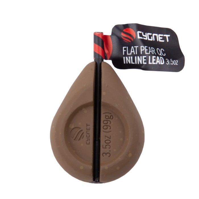 Cygnet Flat Pear QC Inline Fishing Leads 6