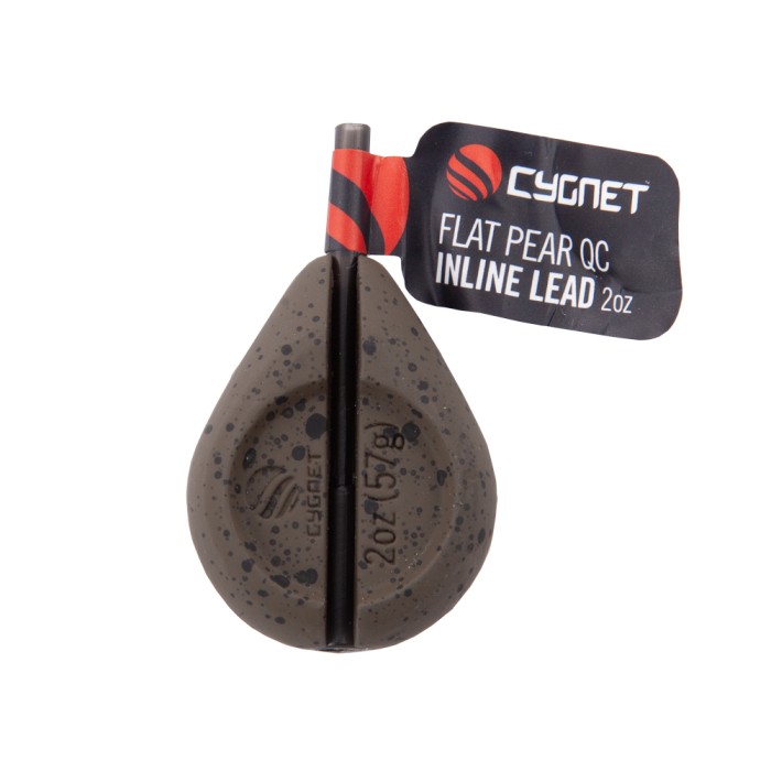 Cygnet Flat Pear QC Inline Fishing Leads 8