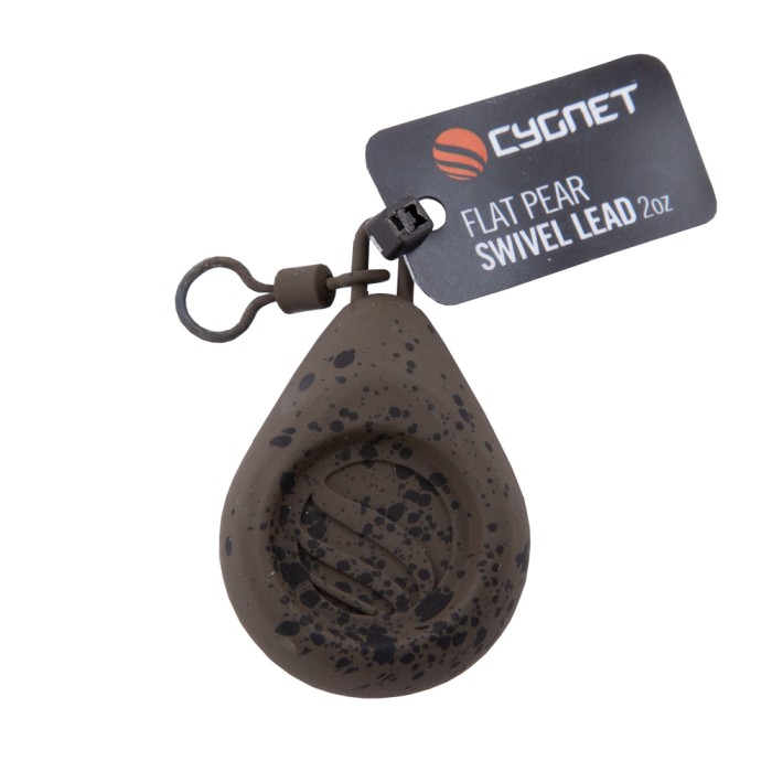 Cygnet Flat Pear Swivel Fishing Leads 4