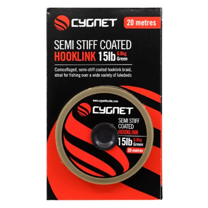 Cygnet Semi Stiff Coated Fishing Hooklink 20m