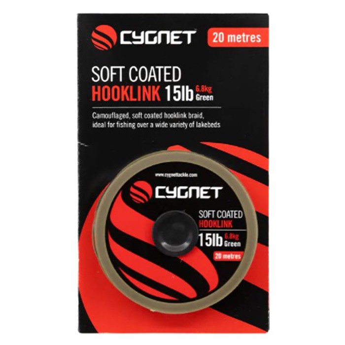 Cygnet Soft Coated Fishing Hooklink 20m