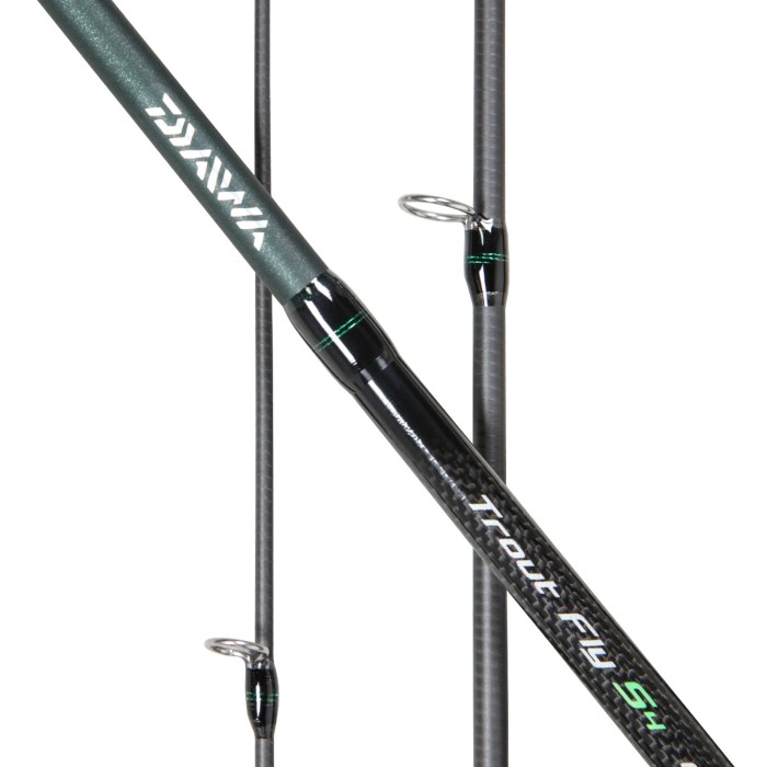 Daiwa D Trout Fly Combo rod guides