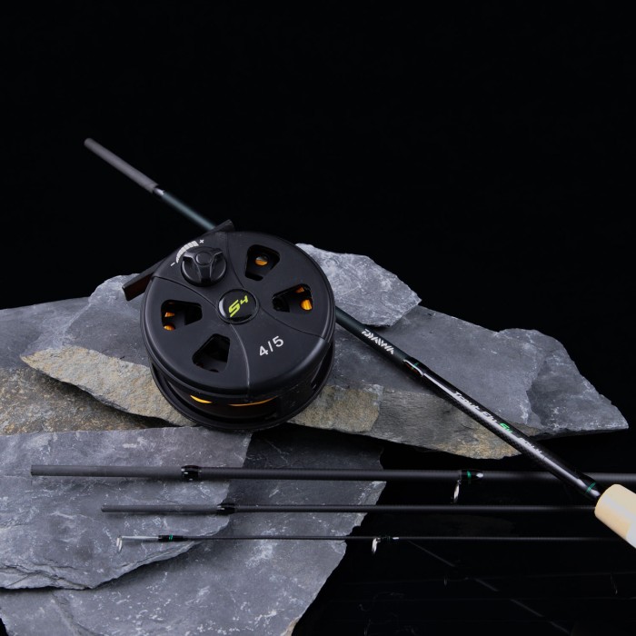 Daiwa D Trout Fly angle