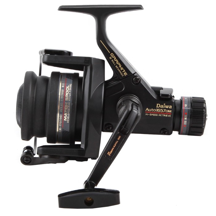 Daiwa 1657DM Match Deluxe Reel Left Side