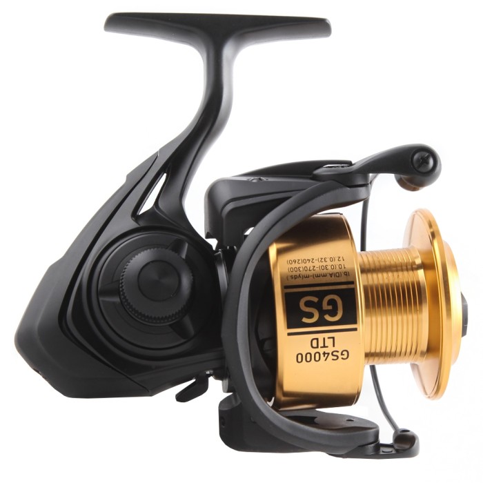 Daiwa GS LTD Front Drag Reel Close Up Left Side
