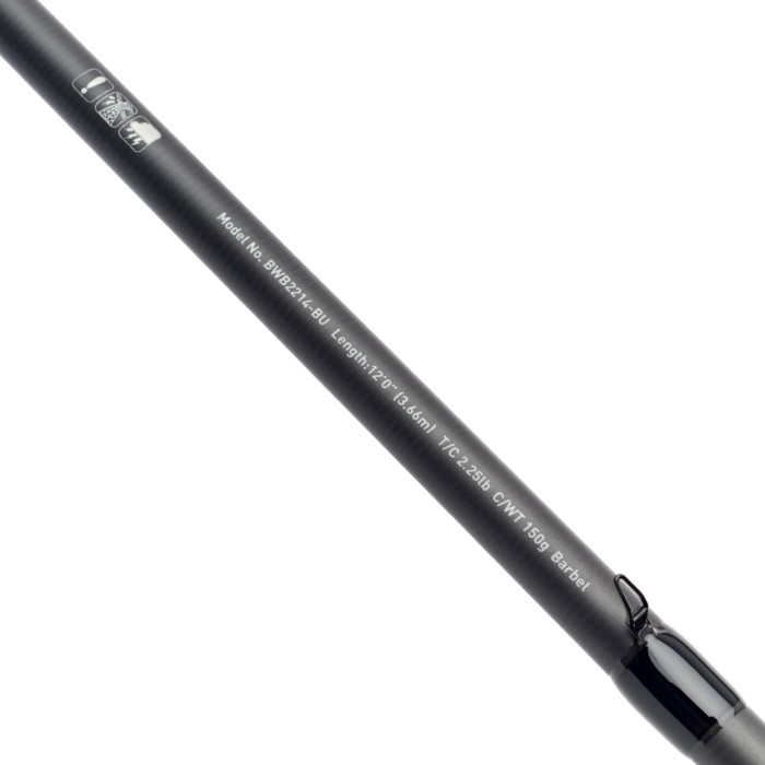 Daiwa Black Widow Barbel Fishing Rod Graphics 1