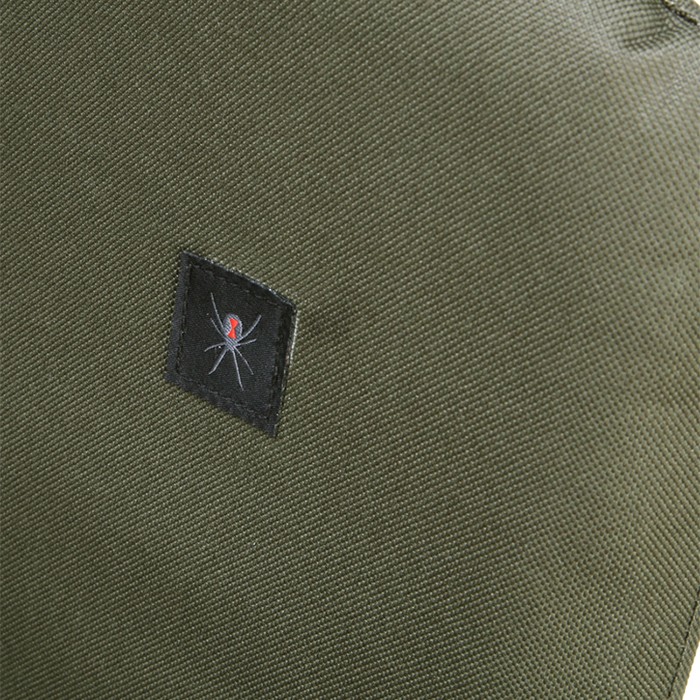 Daiwa Black Widow Carp Fishing Chair Close Up Logo