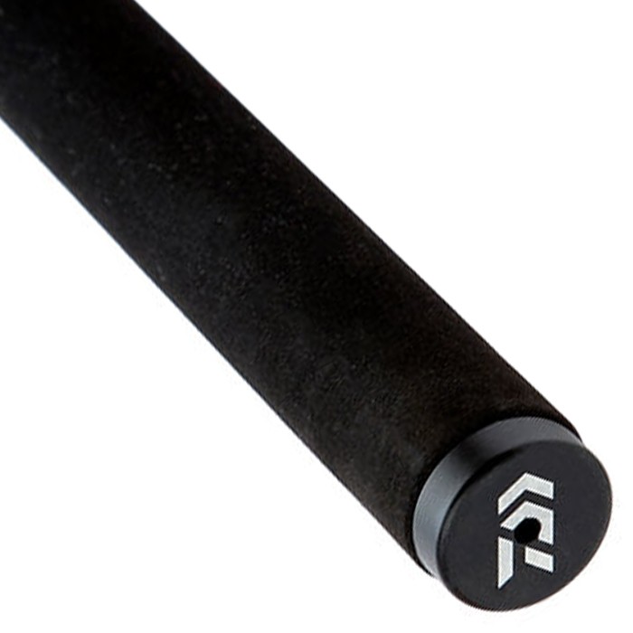 Daiwa Black Widow Extended Carp Fishing Rod Close Up Butt