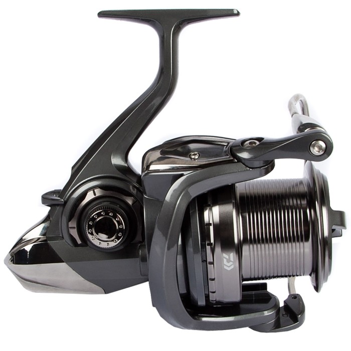 Daiwa Emcast Spod & Mark Reel Side View