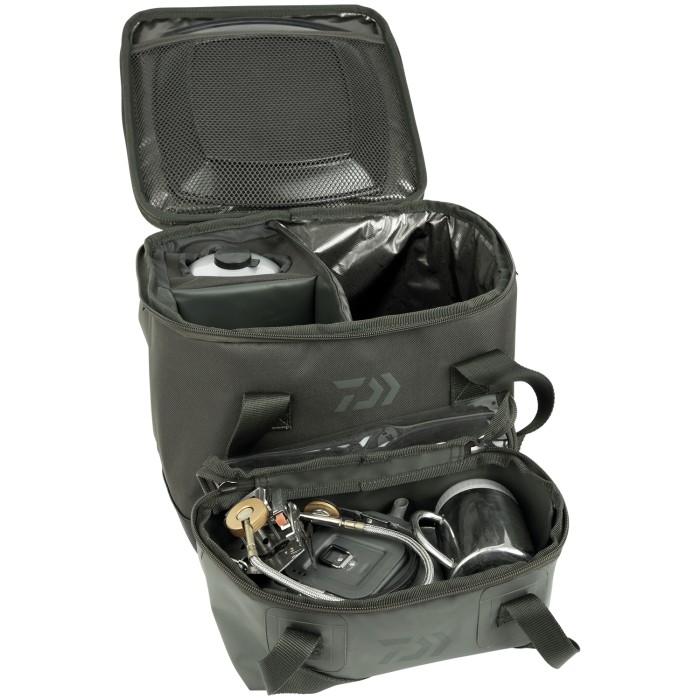 Daiwa Infinity System Brew Overnight Cook Fishing Bag Open 1