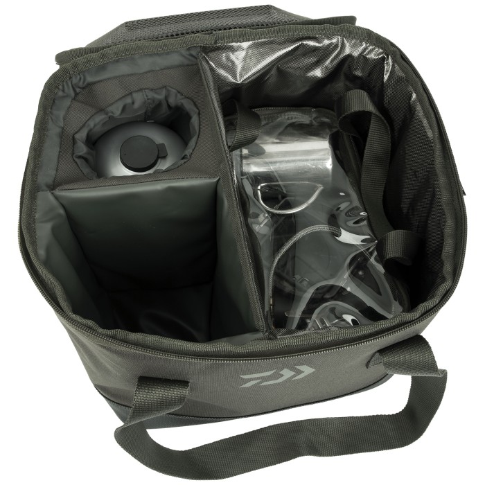 Daiwa Infinity System Brew Overnight Cook Fishing Bag Open 2