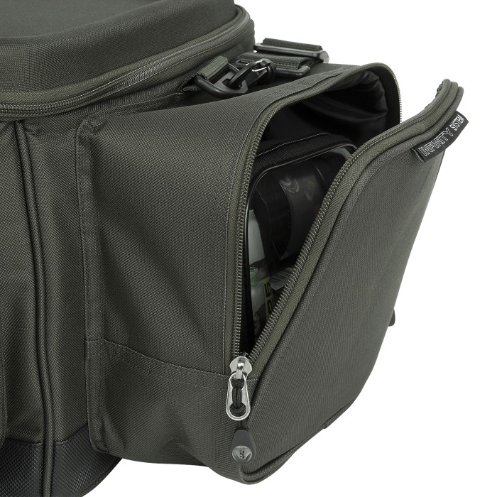 Daiwa Infinity System Low Level Fishing Carryall Side Open