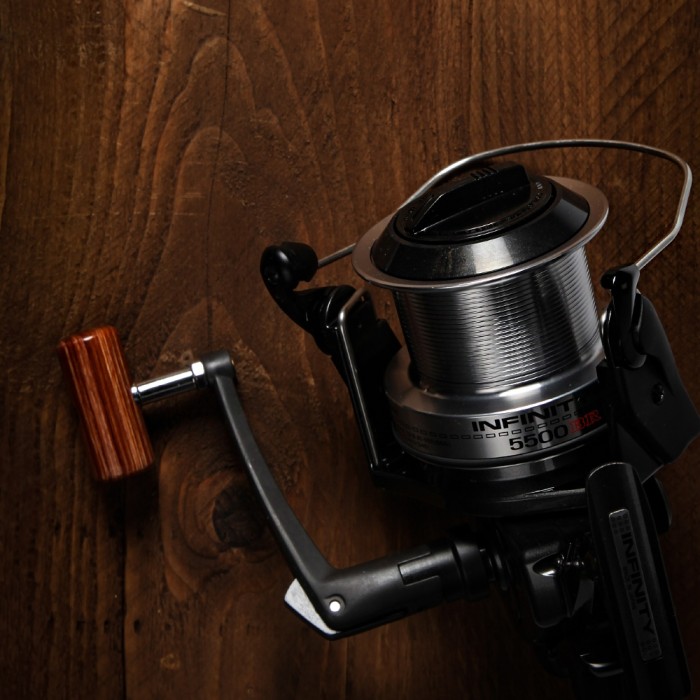 Daiwa Infinity X BR Reel Close Above View 2