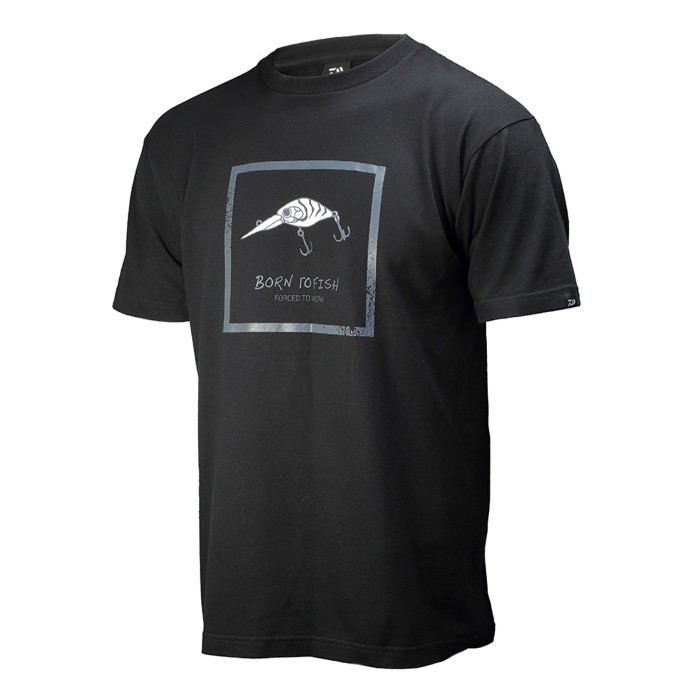 Daiwa Born To Fish Black T-Shirt Limited Edition