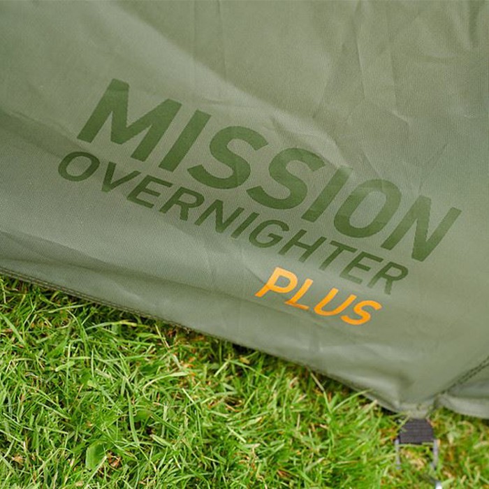 Daiwa Mission Overnighter Plus Fishing Bivvy Close Up Graphics