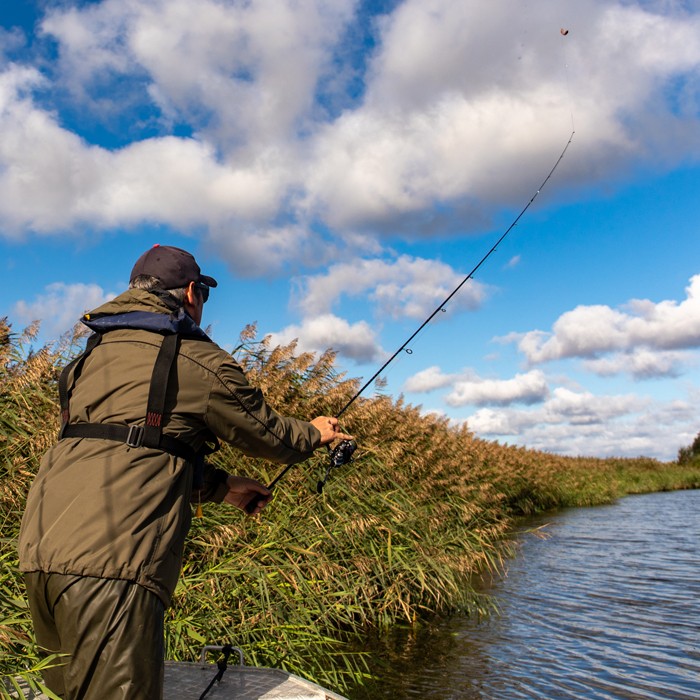 Daiwa Ninja Drop Shot Fishing Rod In Use 2