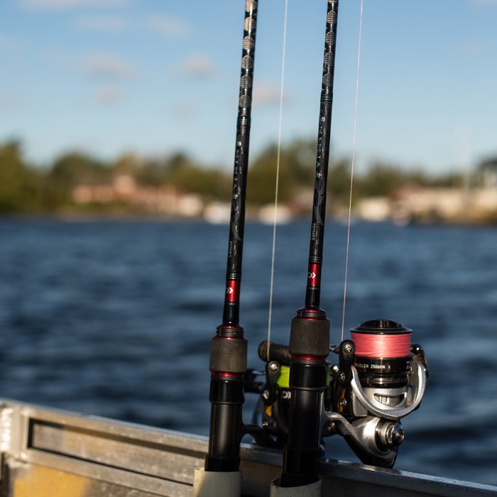 Daiwa Ninja Lure Fishing Rod In Use 2