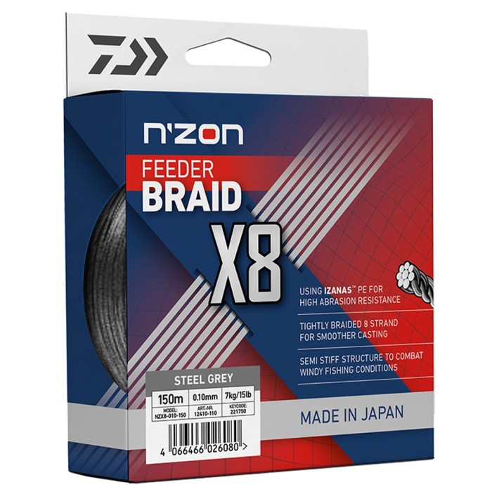 Daiwa N'ZON X8 Feeder Braid 1