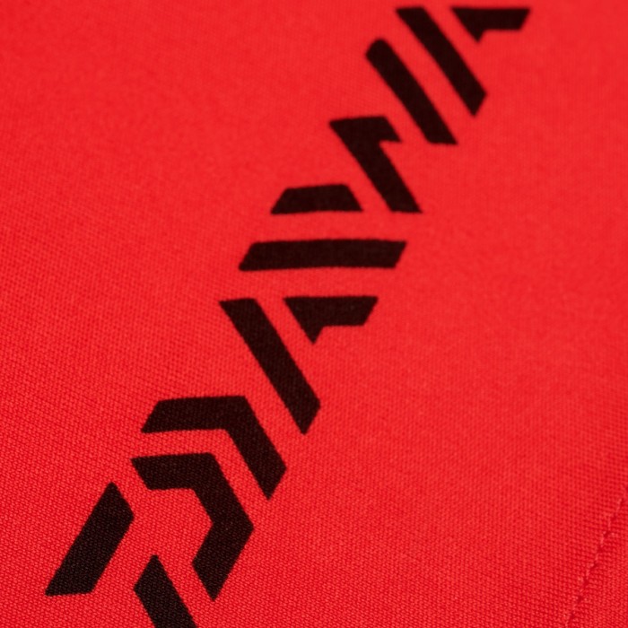 Daiwa Polo Shirt Red Close Up 2