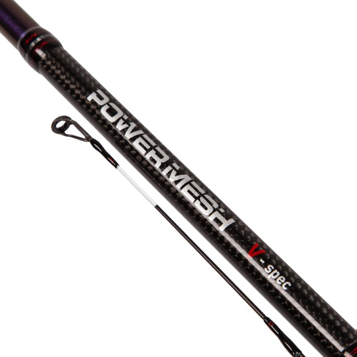 Daiwa Powermesh AX Drop Shot Fishing Rod Graphics