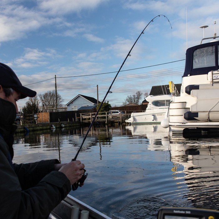 Daiwa Powermesh AX Drop Shot Fishing Rod In Use 2