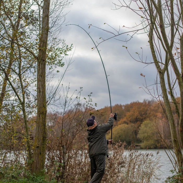Daiwa Powermesh C2 Carp Spod Rod In Use 2
