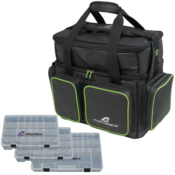 Daiwa Prorex Lure Bag XL With Free Tackle Boxes
