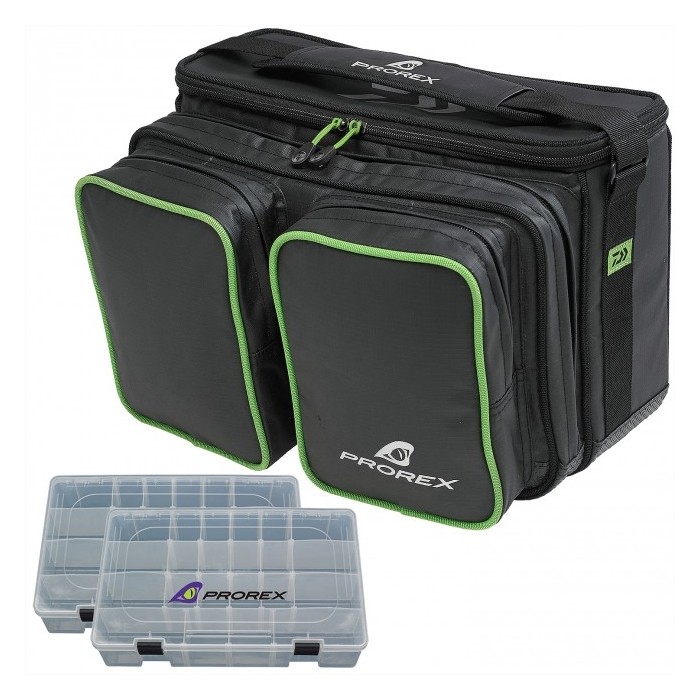 Daiwa Prorex Lure Bag Plus Free Tackle Boxes