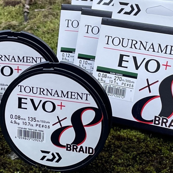 Daiwa Tournament EVO+ X8 Braid Close Up 2