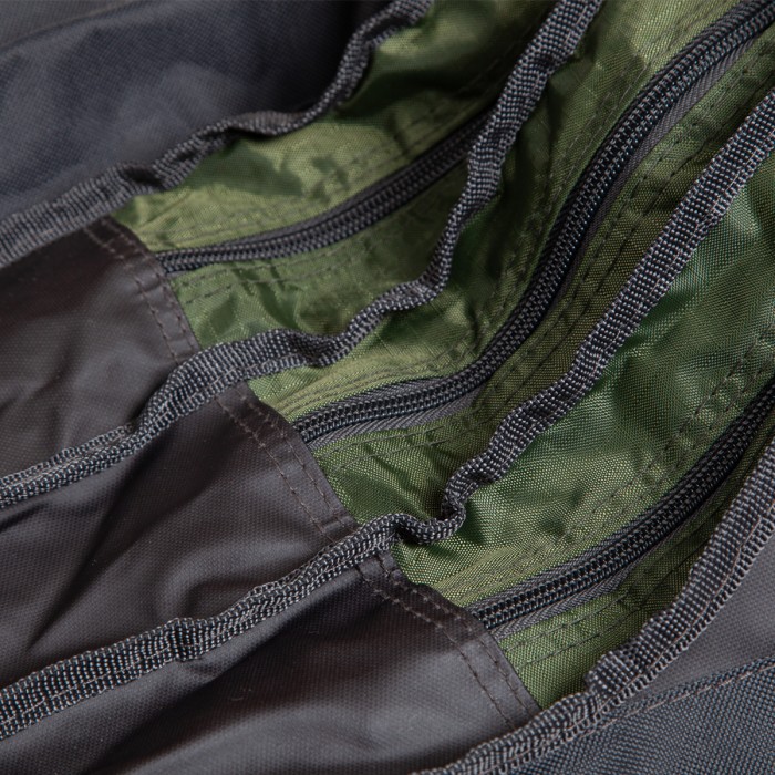DAM 3 Compartment Fishing Rod Bag Close Up 2